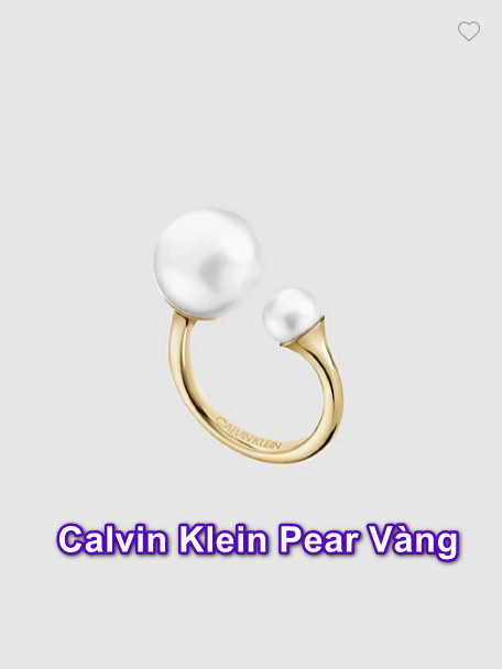 Calvin Kelin Pear Vàng Thường